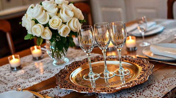 Faites un choix inoubliable : gobelets de mariage customisés