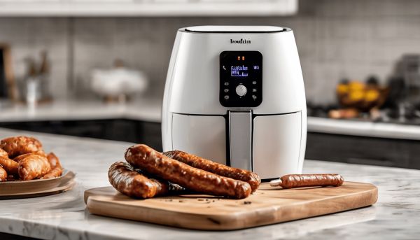 Le boudin blanc à l’airfryer bien plus croustillant que prévu