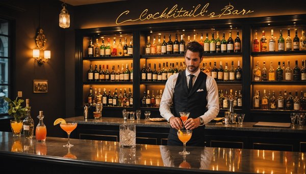 Le bar à cocktails qui révolutionne vos soirées en france